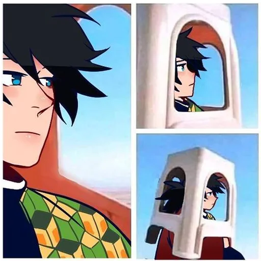😇 Стикер «Demon Slayer MEME» для Telegram