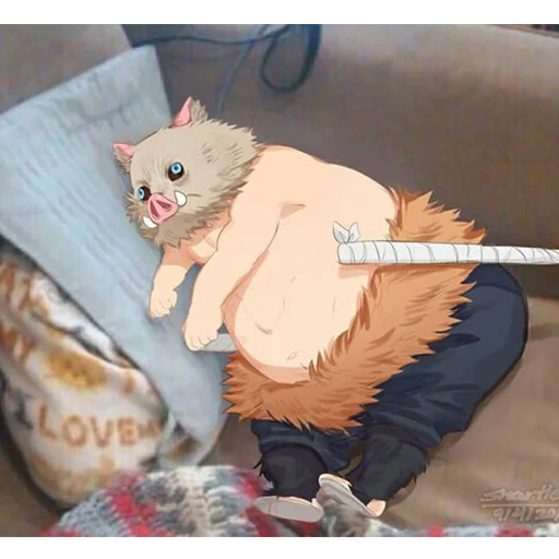 😔 Стикер «Demon Slayer MEME» для Telegram