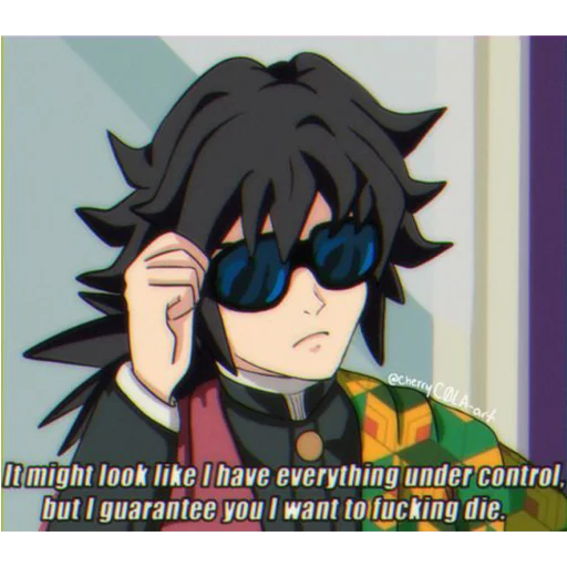 😎 Стикер «Demon Slayer MEME» для Telegram