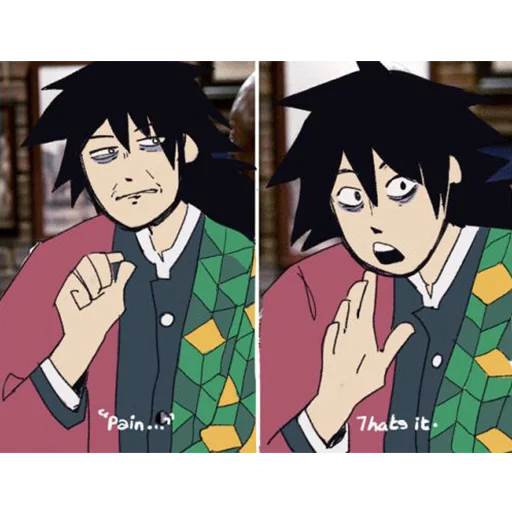 😬 Стикер «Demon Slayer MEME» для Telegram