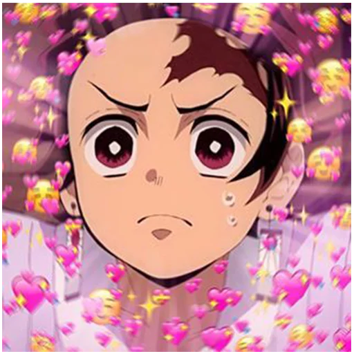 💖 Стикер «Demon Slayer MEME» для Telegram