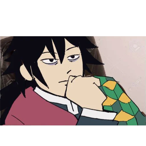 🤔 Стикер «Demon Slayer MEME» для Telegram
