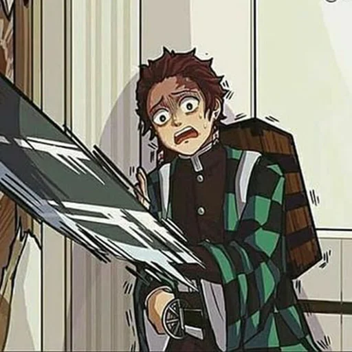 😱 Стикер «Demon Slayer MEME» для Telegram