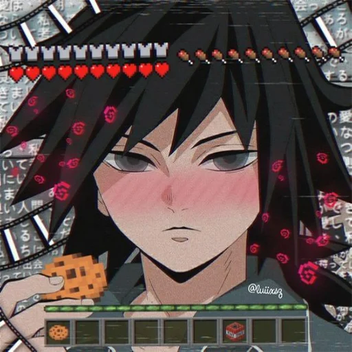 😚 Стикер «Demon Slayer MEME» для Telegram