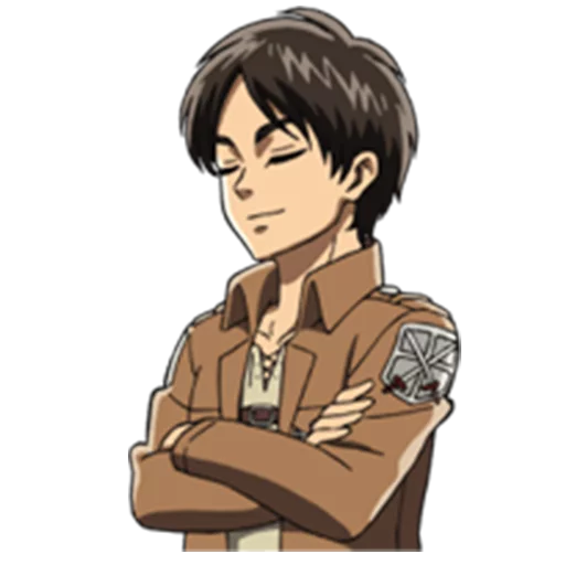 Стикерпак Moving! Attack on Titan для Telegram