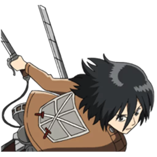 😒 Стикер «Moving! Attack on Titan» для Telegram