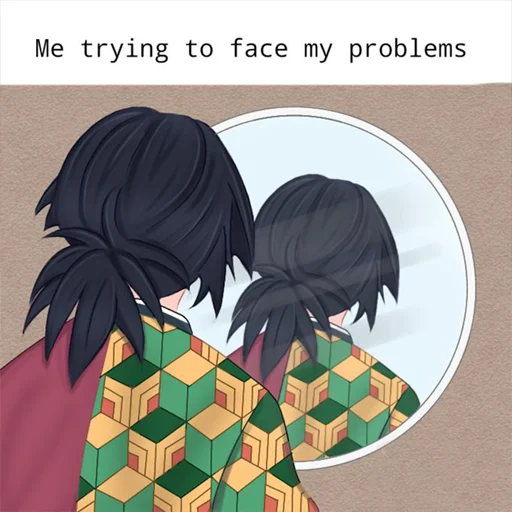 🙃 Стикер «Demon Slayer MEME 2» для Telegram