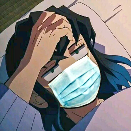 😷 Стикер «Demon Slayer MEME 2» для Telegram