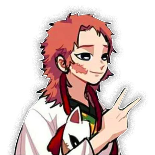 ✌ Стикер «Demon Slayer MEME 2» для Telegram