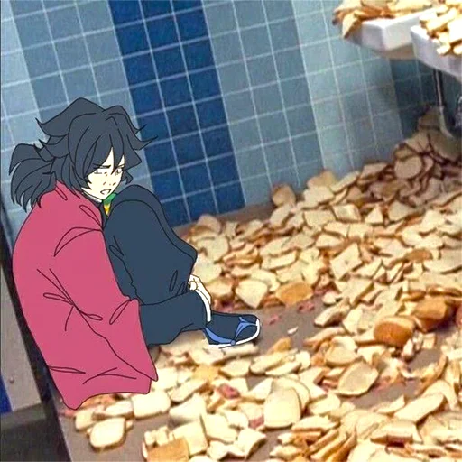 😨 Стикер «Demon Slayer MEME 2» для Telegram