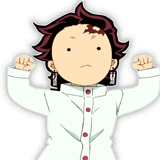 💪 Стикер «Demon Slayer MEME 2» для Telegram
