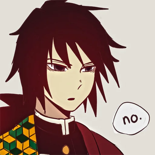 ❌ Стикер «Demon Slayer MEME 2» для Telegram