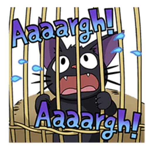 😱 Стикер «Kiki&;s Delivery Service» для Telegram