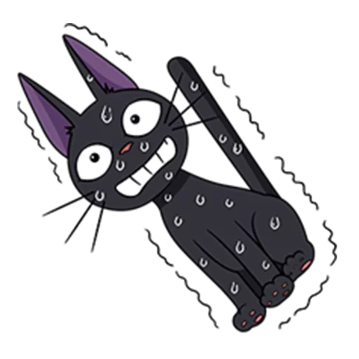 😨 Стикер «Kiki&;s Delivery Service» для Telegram