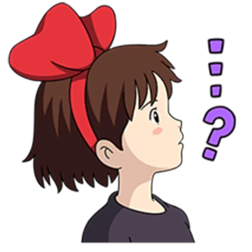 😶 Стикер «Kiki&;s Delivery Service» для Telegram