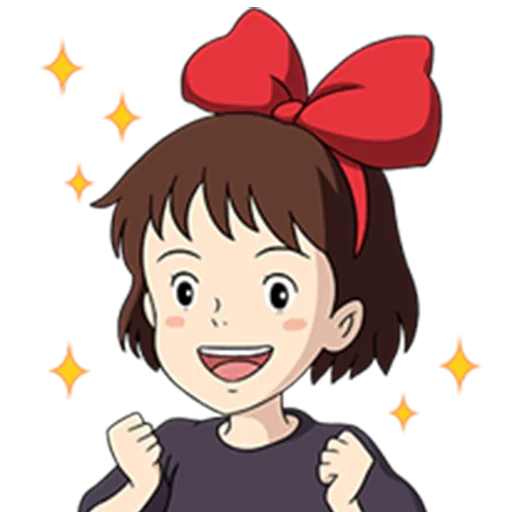 Стикерпак Kiki&;s Delivery Service для Telegram