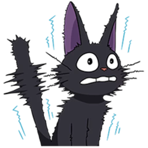 😨 Стикер «Kiki&;s Delivery Service» для Telegram
