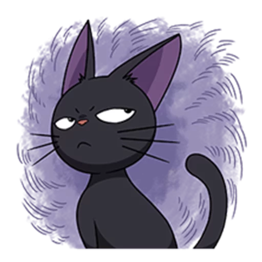 😒 Стикер «Kiki&;s Delivery Service» для Telegram