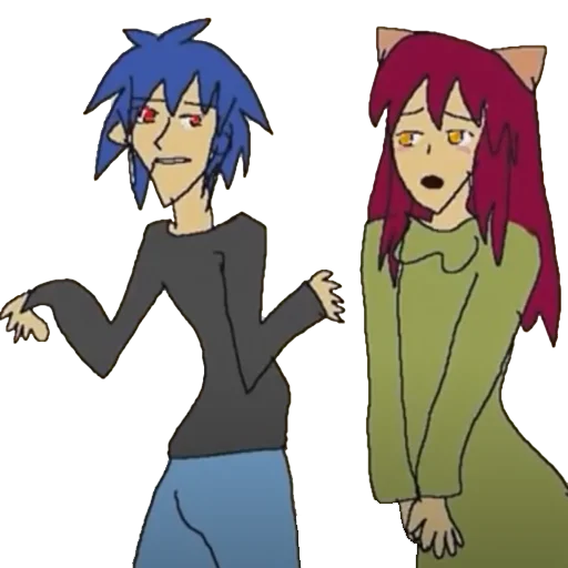 👫 Стикер «Nyan ~ Neko Sugar Girls» для Telegram