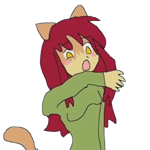 😱 Стикер «Nyan ~ Neko Sugar Girls» для Telegram