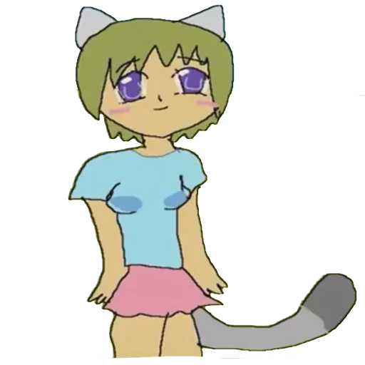 😕 Стикер «Nyan ~ Neko Sugar Girls» для Telegram