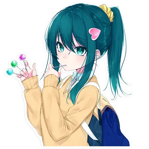 🍭 Стикер «NekoTetoPack» для Telegram