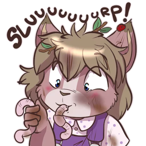 😋 Стикер «Некотян» для Telegram