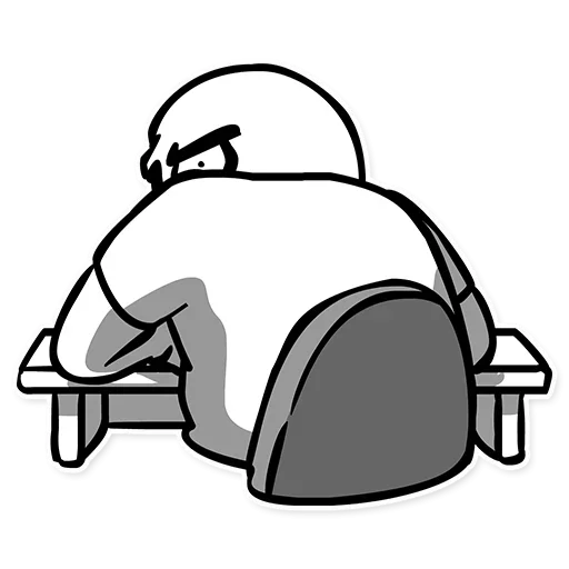😲 Стикер «Awkward» для Telegram