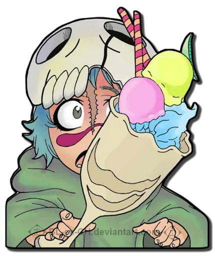 🍦 Стикер «NELU [รקร]» для Telegram
