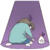 😞 Эмодзи «Немечан и Кура» для Telegram