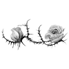 Стикер 45 Rose Garden