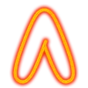 🙁 Эмодзи «Neon font Неоновый шрифт» для Telegram