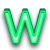 🔤 Эмодзи «Neon Alphabet» для Telegram