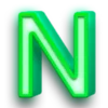 🔤 Эмодзи «Neon Alphabet» для Telegram