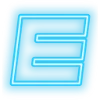 🌩 Эмодзи «Neon Blue» для Telegram