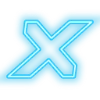 ❤️ Эмодзи «Neon Blue» для Telegram