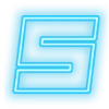 🗝 Эмодзи «Neon Blue» для Telegram