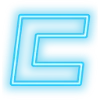 🌩 Эмодзи «Neon Blue» для Telegram