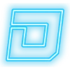 🌩 Эмодзи «Neon Blue» для Telegram