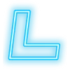 🌩 Эмодзи «Neon Blue» для Telegram