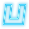 🌩 Эмодзи «Neon Blue» для Telegram