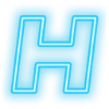 🌩 Эмодзи «Neon Blue» для Telegram