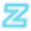 👏 Эмодзи «Neon Blue» для Telegram