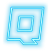 🌩 Эмодзи «Neon Blue» для Telegram