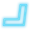 🌩 Эмодзи «Neon Blue» для Telegram