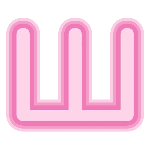 😀 Эмодзи «Neon cyrillic» для Telegram