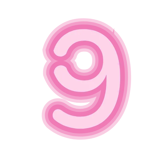 😀 Эмодзи «Neon cyrillic» для Telegram