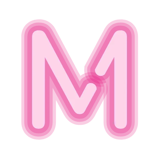 😀 Эмодзи «Neon cyrillic» для Telegram