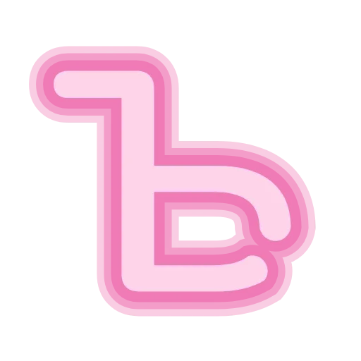 😀 Эмодзи «Neon cyrillic» для Telegram