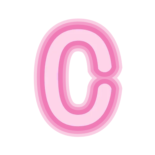 😀 Эмодзи «Neon cyrillic» для Telegram